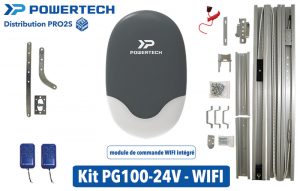 motorisation pour porte de garage sectionnelle