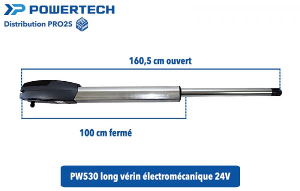 Vérin pour portail battant